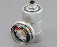 CGA-540 Regulator - with gauge